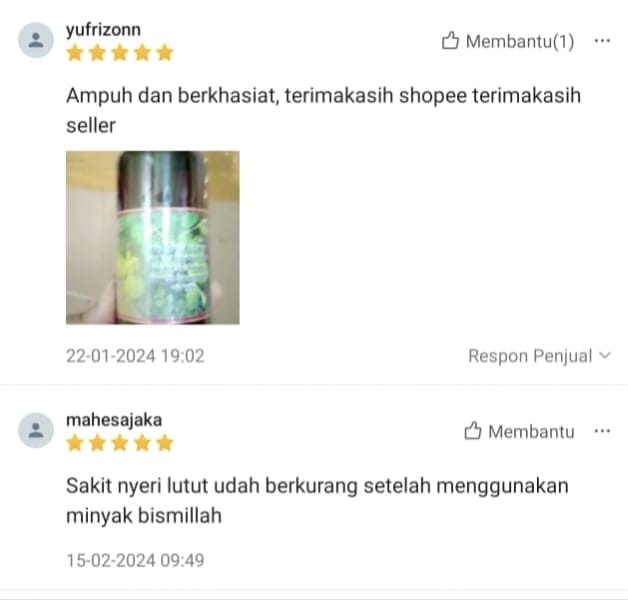 Minyak Bismillah